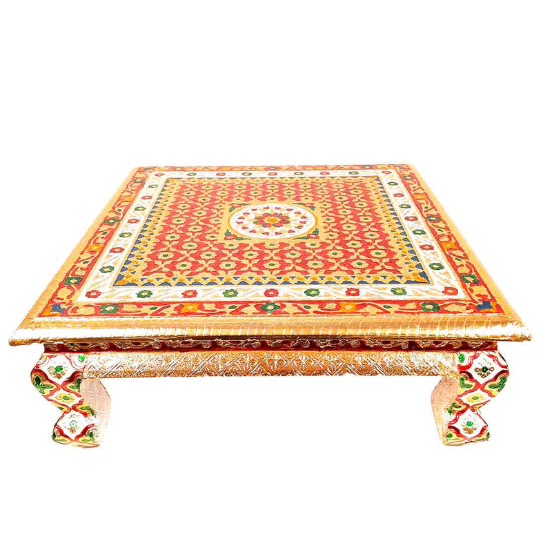 Chauki 18 Inch for Pooja Room Decoration - ApkaMart