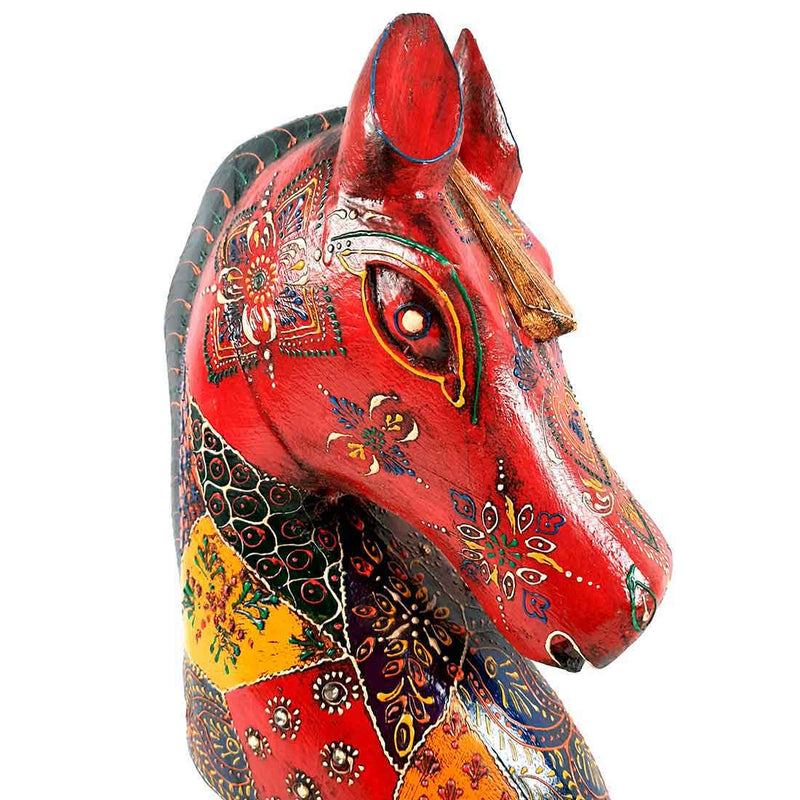 Antique Horse Showpiece -  For Table Decor & Gifts - 16 Inch
