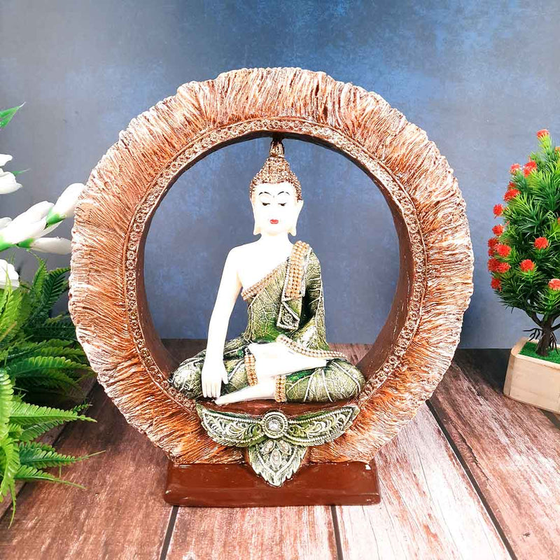 Indoor Buddha Statue for Meditation, Tabletop Decor, Housewarming Gift, and  Decoration for Home, Room, or Office