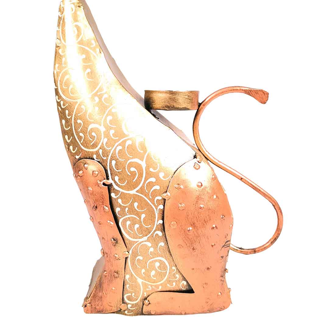 Decorative Tealight Candle Holders- Apkamart #Color_Golden
