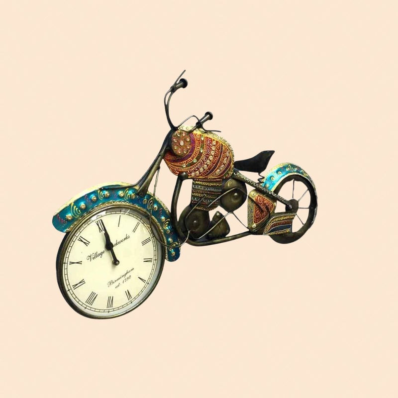Bike & Clock Wall | Designer Wall Clock | Modern Wall Clock - ApkaMart