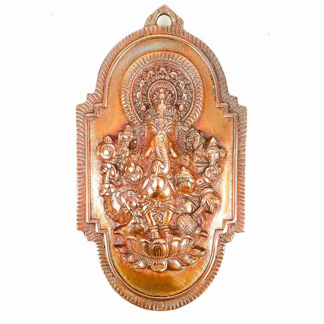 Ganesh Wall Hanging Statue | Lord Ganesha Wall Art - for Home, Puja, Living Room & Office | Antique Idol for Religious & Spiritual Decor  - 12 inch