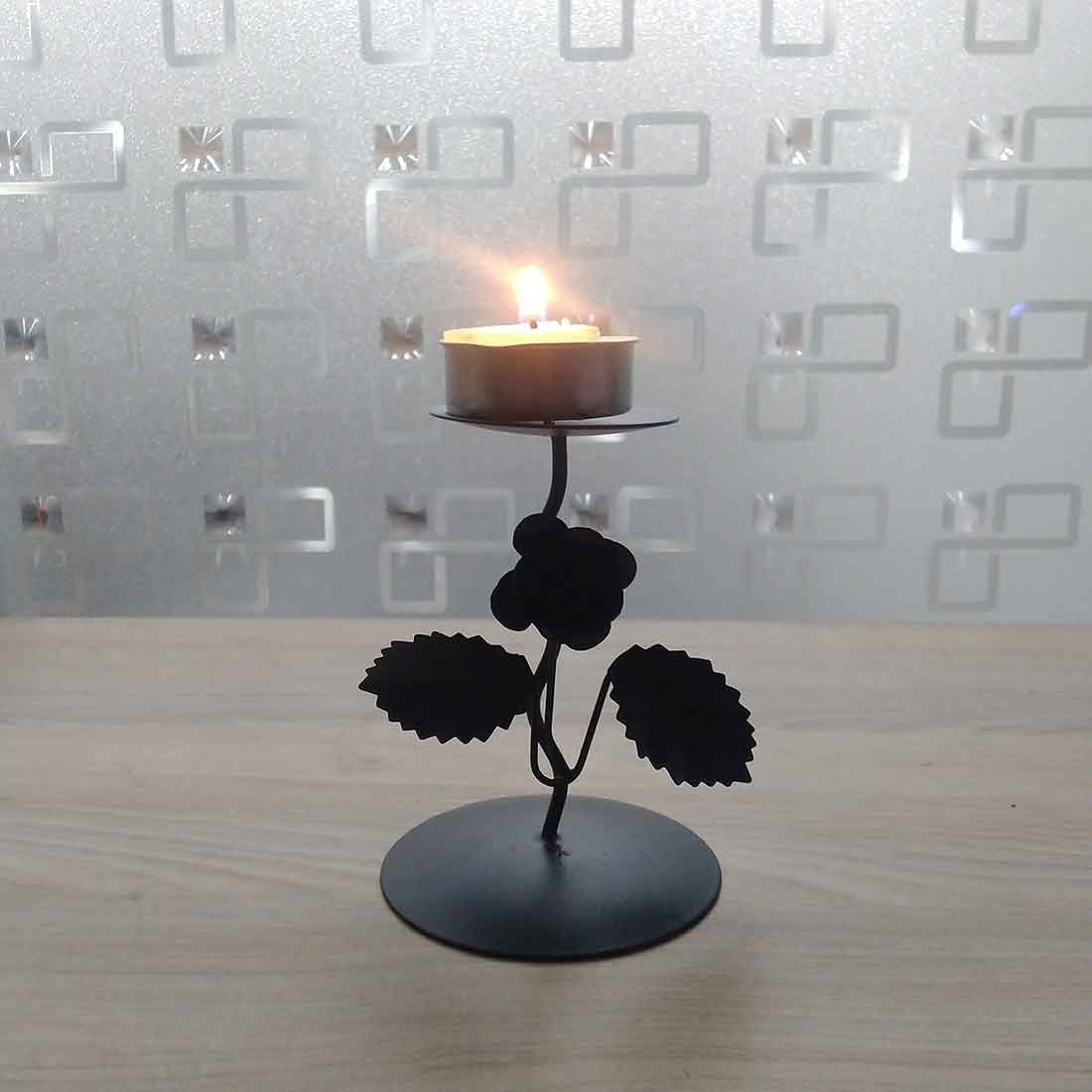 Candle Stand | Metal Candle Holders - 6 inch - ApkaMart