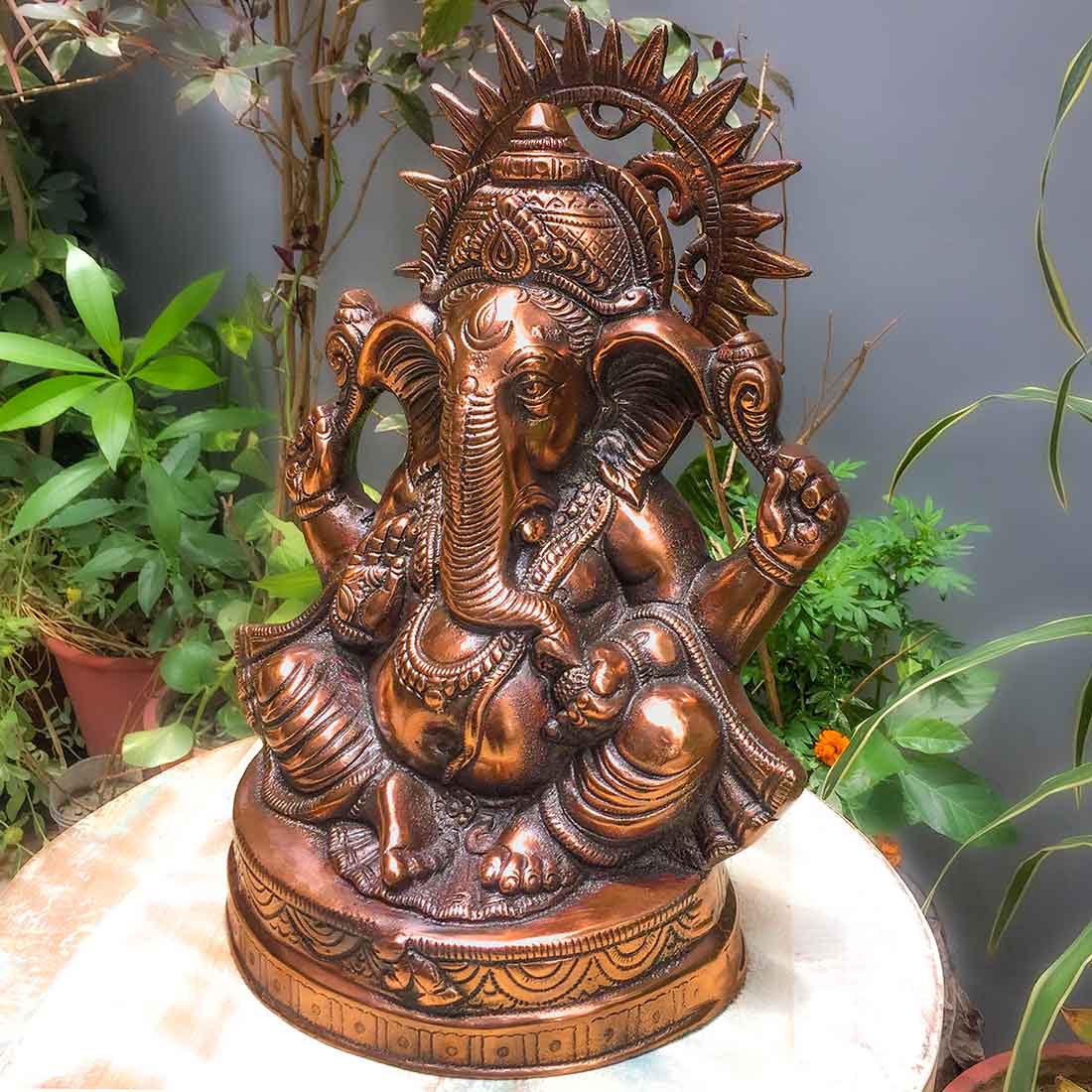 Ganesh ji Murti for Home and Gifts - 14 Inch - ApkaMart