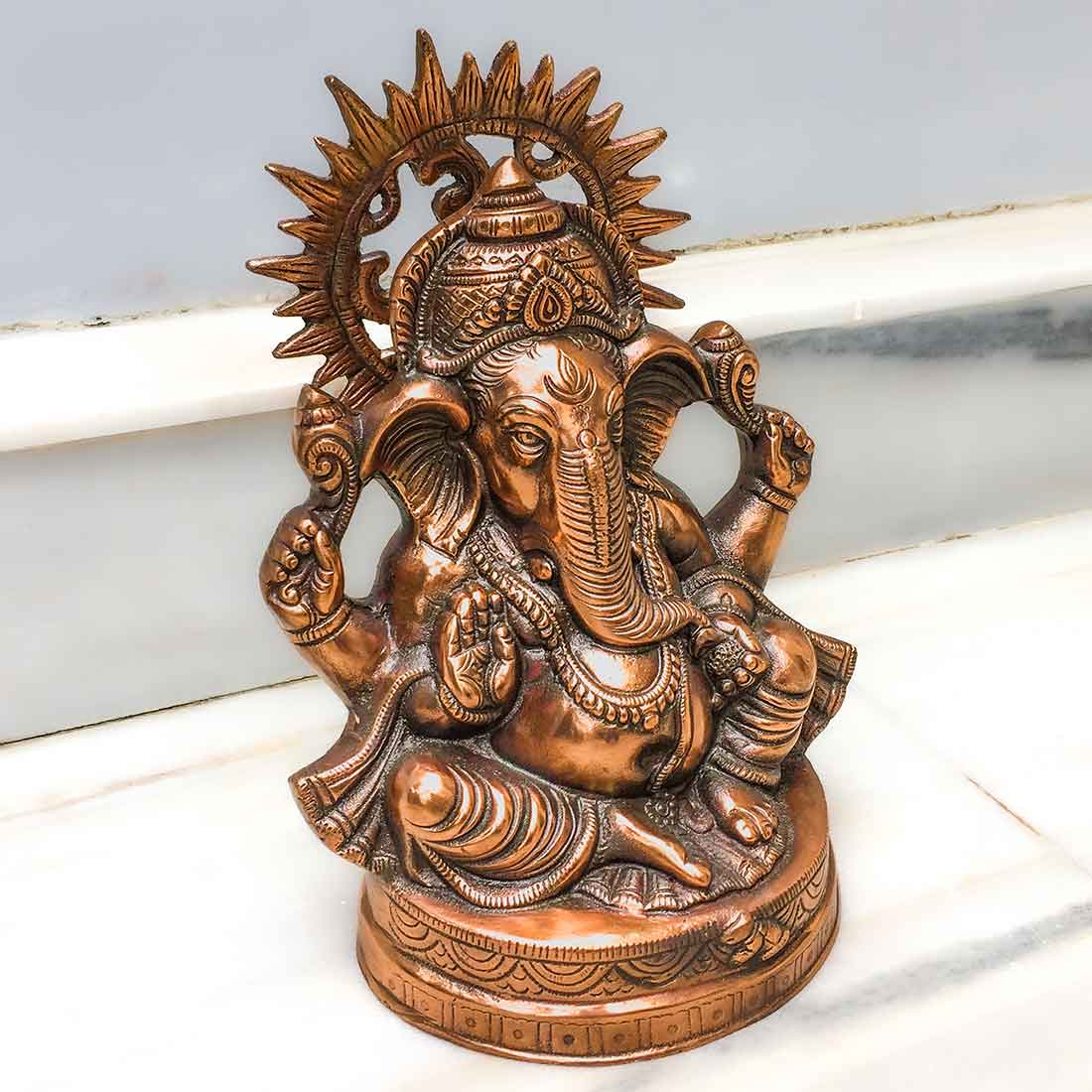 Ganesh ji Murti for Home and Gifts - 14 Inch - ApkaMart