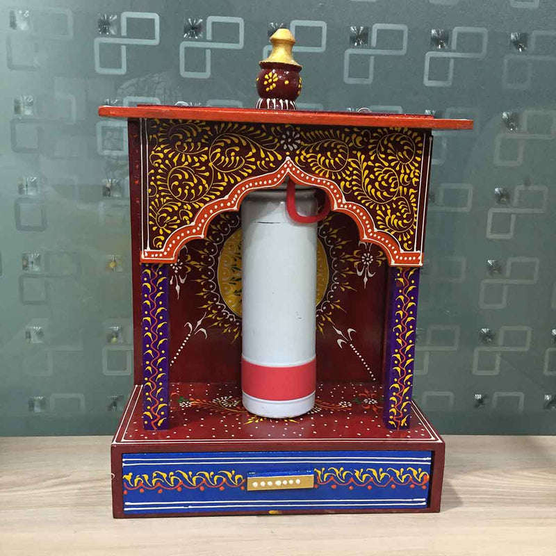 Pooja Temple | Readymade Pooja Room -17 Inch - ApkaMart