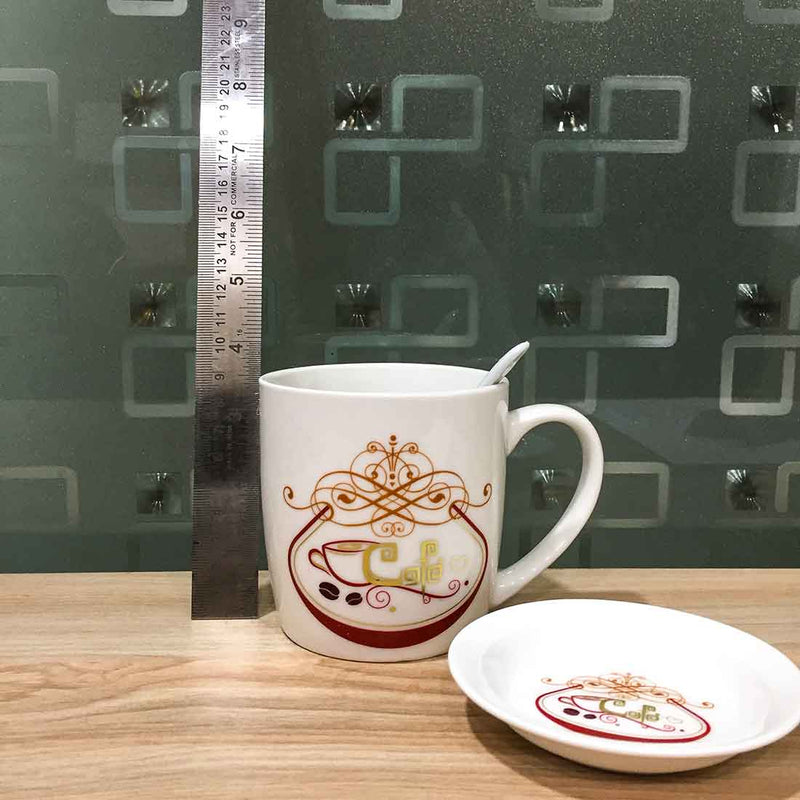 Coffee Mug with Lid - for Tea, Coffee & Gifts - ApkaMart