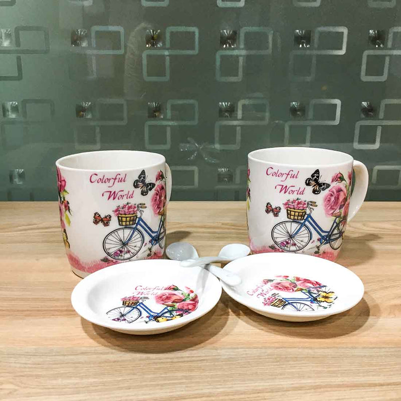 Couple Coffee Mug -  For Anniversary & Valentines Day Gift - ApkaMart