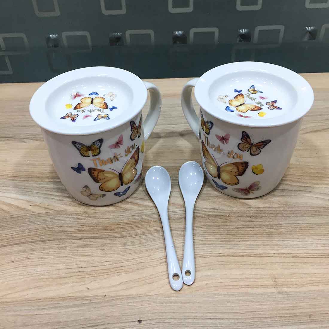 Couple Coffee Mug - For Anniversary & Valentines Day Gift - ApkaMart