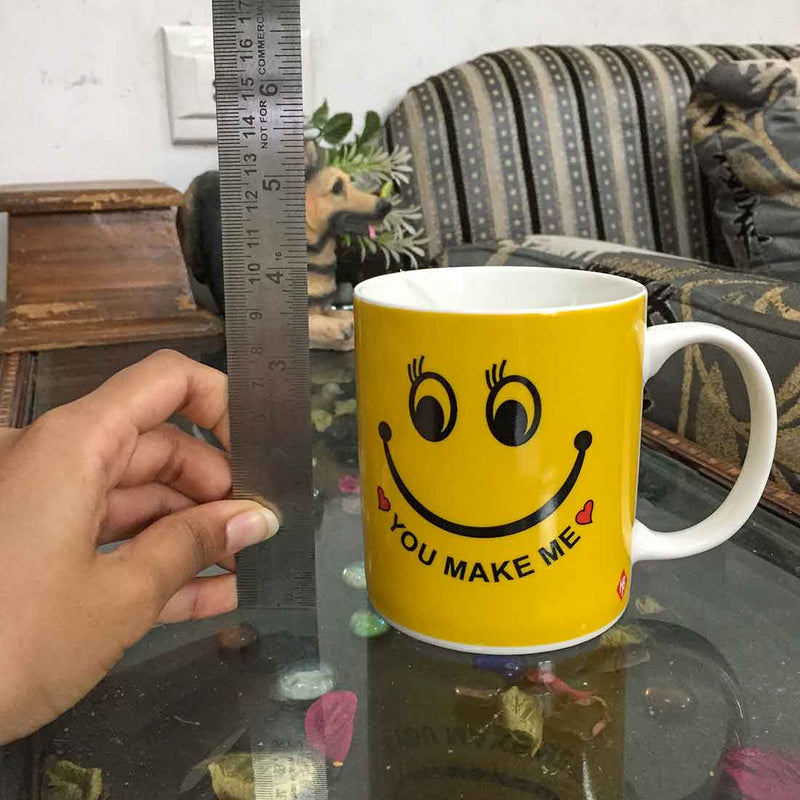 Smiley Coffee Mug -Gift for Daughter | Birthday | Friends | Sister | Brother | Kids - ApkaMart