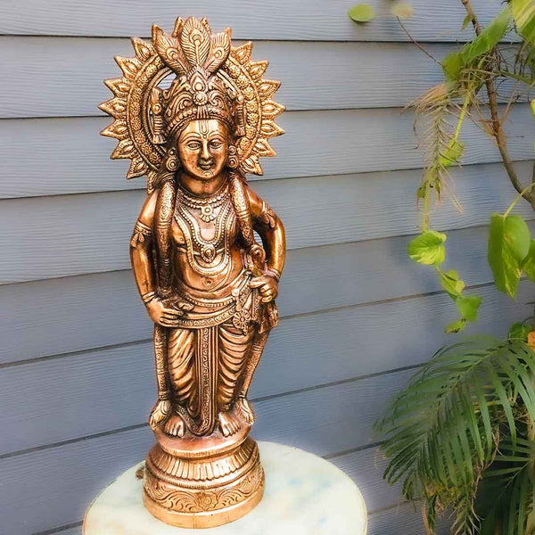 Big Krishna Statue - For Pooja, Office & Home decor - 26 Inch - ApkaMart