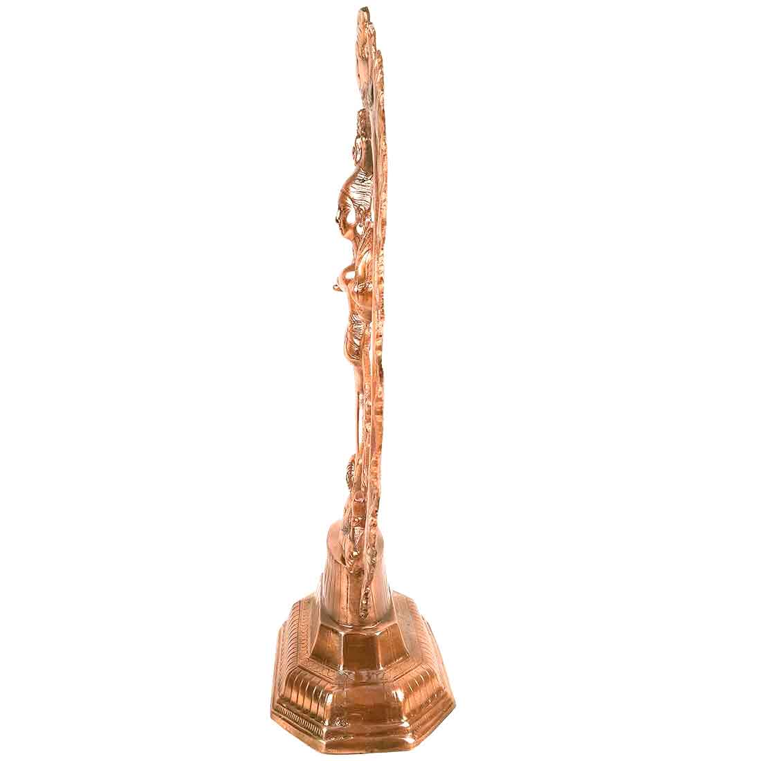 Natraj Statue - Nataraja Shiva Idol Murti - for Home, Puja, Living Room & Office | Antique Idol for Religious & Spiritual Decor - for Home, Puja, Living Room Decor & Gifts - 24 Inch