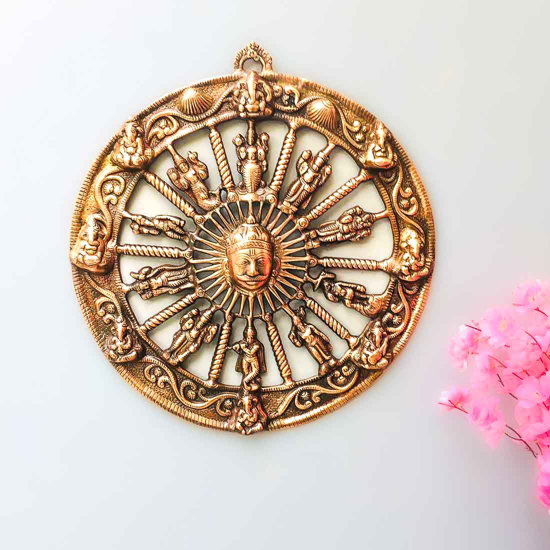 Sun Wall Hanging - For Living Room Interior Decoration - 22 Inch