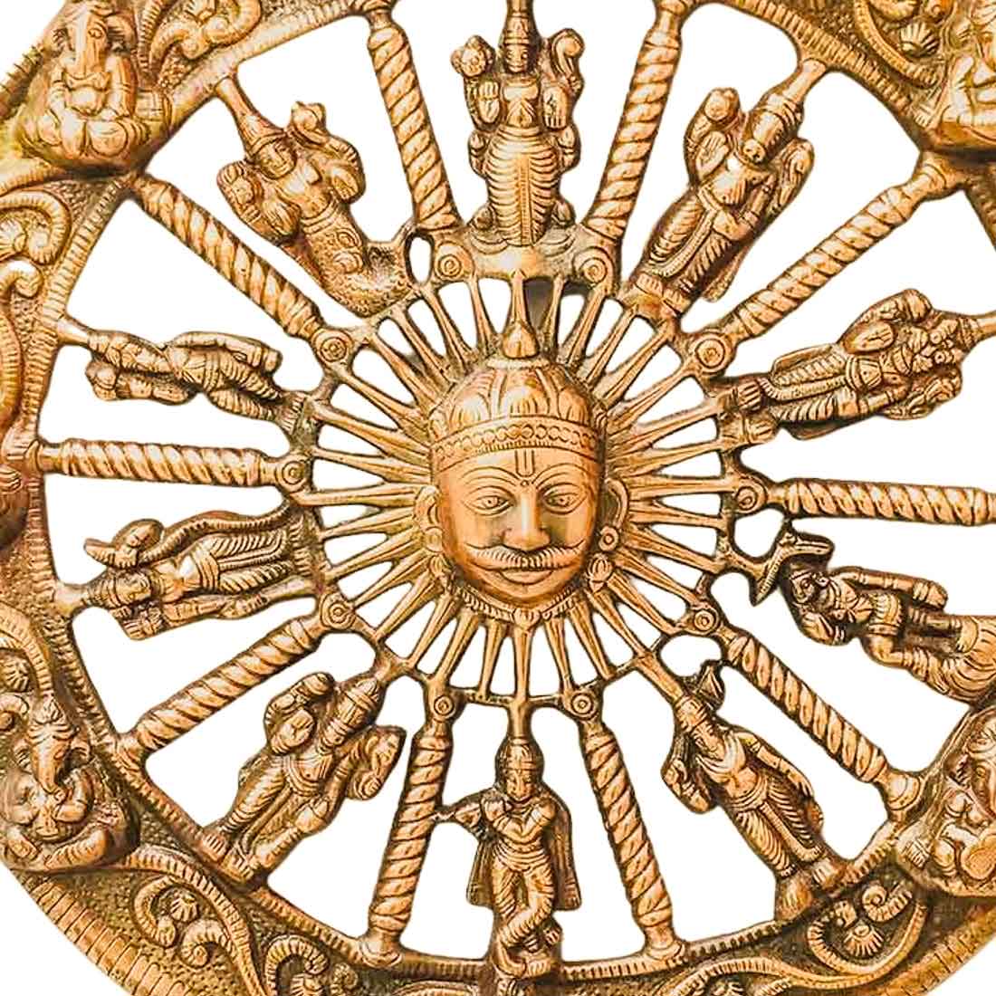 Sun Wall Hanging - For Living Room Interior Decoration - 22 Inch