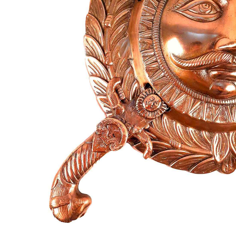 Dhal Talwar Set - Sun Design - For Wall Décor - 17 Inch - ApkaMart