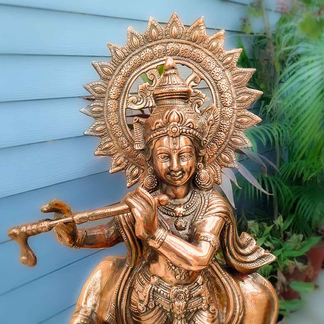 Big Krishna Statue | Lord Krishna Statue for Home - 25 Inch - ApkaMart