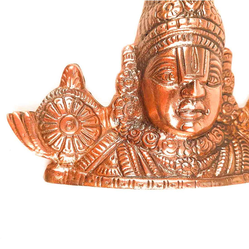 Lord Balaji Statue - For Pooja & Home Decor - 6 Inch - ApkaMart