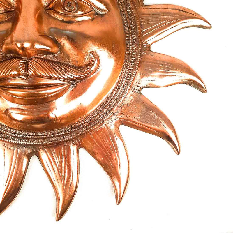 Sun Wall Hanging - For Living Room & Home Decor - 22 Inch - ApkaMart