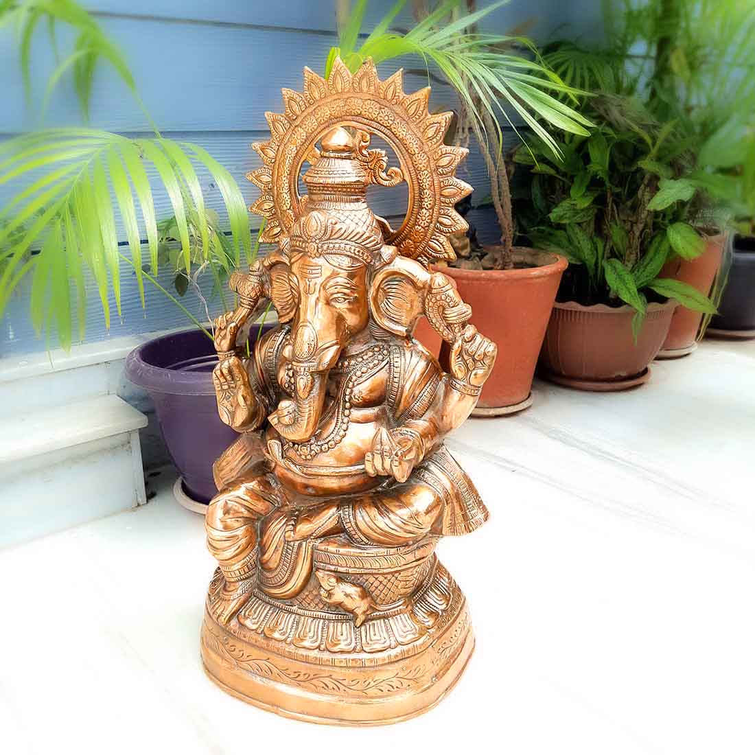 Siddhivinayak Statue - For Living room & Home Decor - 24 Inch - ApkaMart