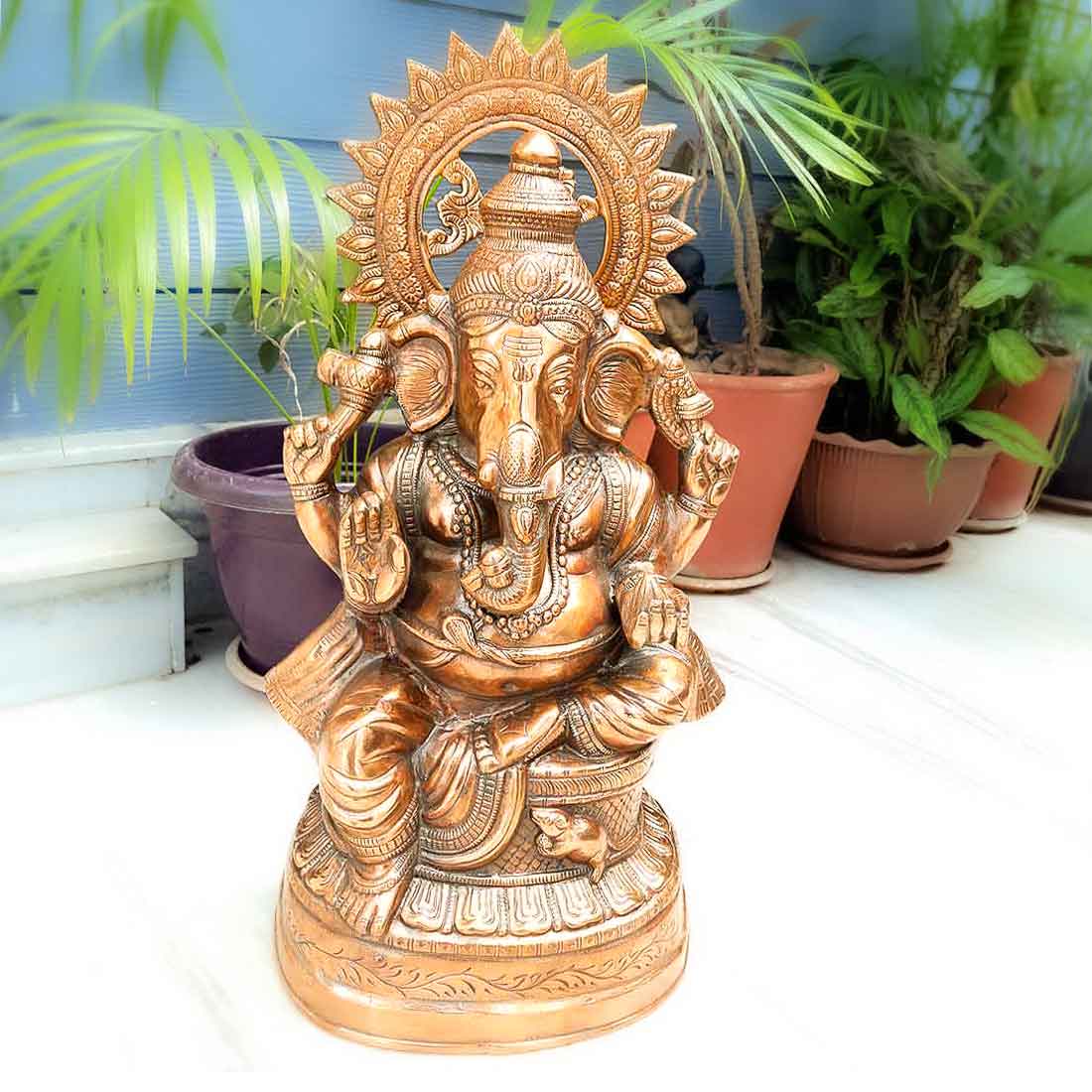 Siddhivinayak Statue - For Living room & Home Decor - 24 Inch - ApkaMart