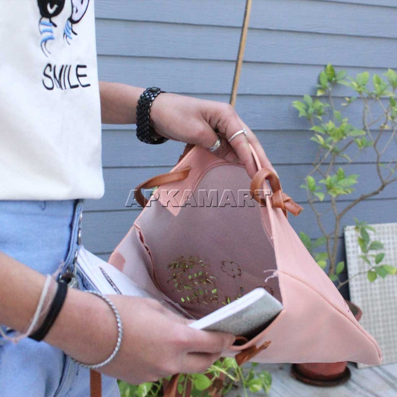 Tote Bags | Big Shoulder Bags for Ladies - 13 Inch - ApkaMart