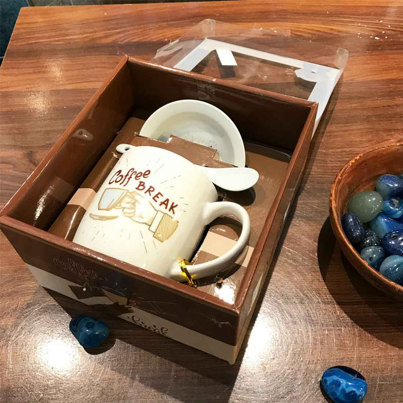 Coffee Mug with Lid - For Birthday Gift - ApkaMart