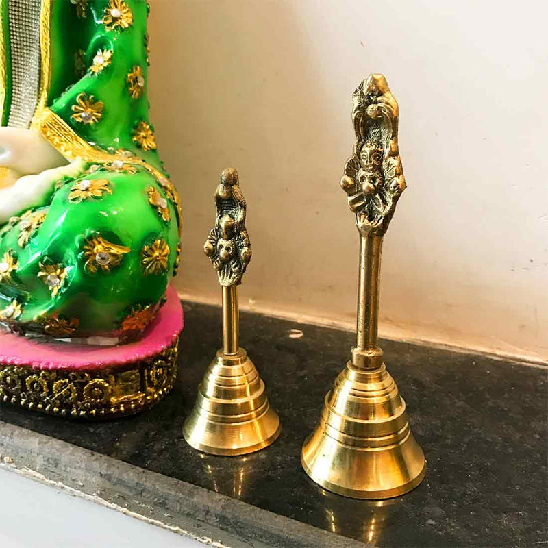 Auspicious Puja Bell - For Puja & Aarti -  5 inch - ApkaMart