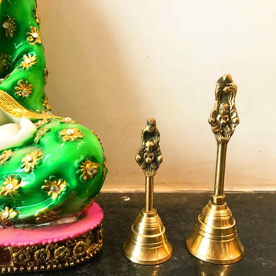 Auspicious Puja Bell - For Puja & Aarti -  5 inch - ApkaMart
