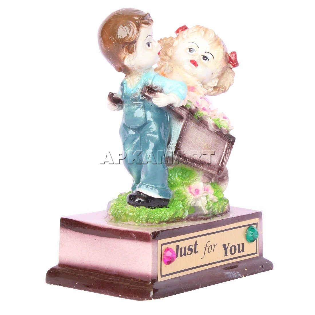Love Couple Statue - for  Home Decoration & Anniversary Gift - 6 Inch - ApkaMart