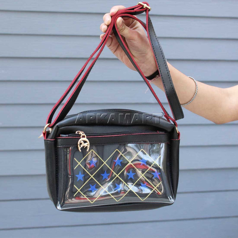 Mini Sling Bag -  Sling Bags for Ladies - 7 Inch - ApkaMart