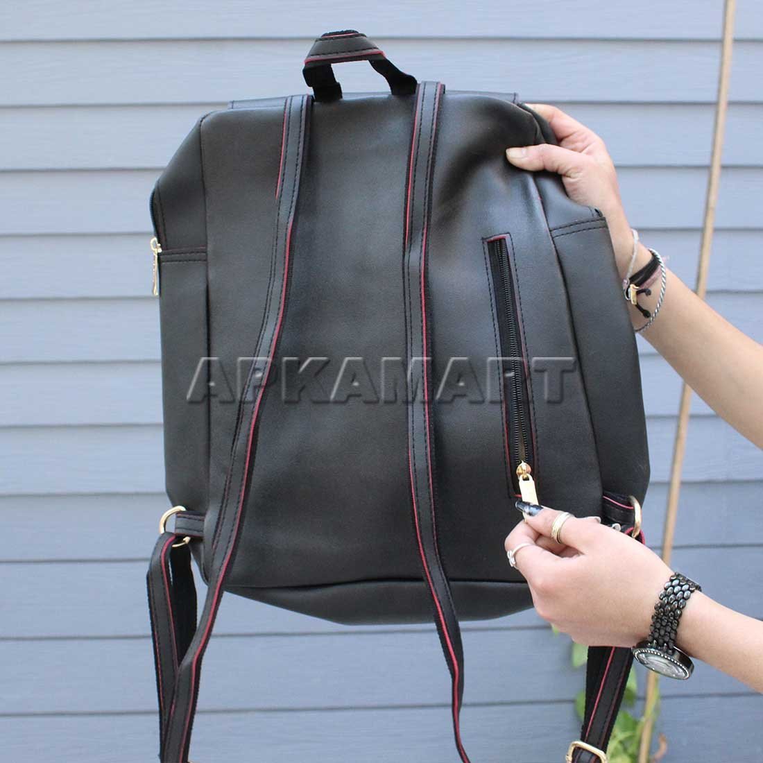 Stylish Backpack Bag - for Women, Girls -16 Inch - ApkaMart