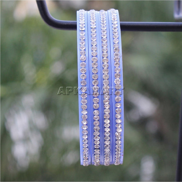Blue Bangle Set - ApkaMart