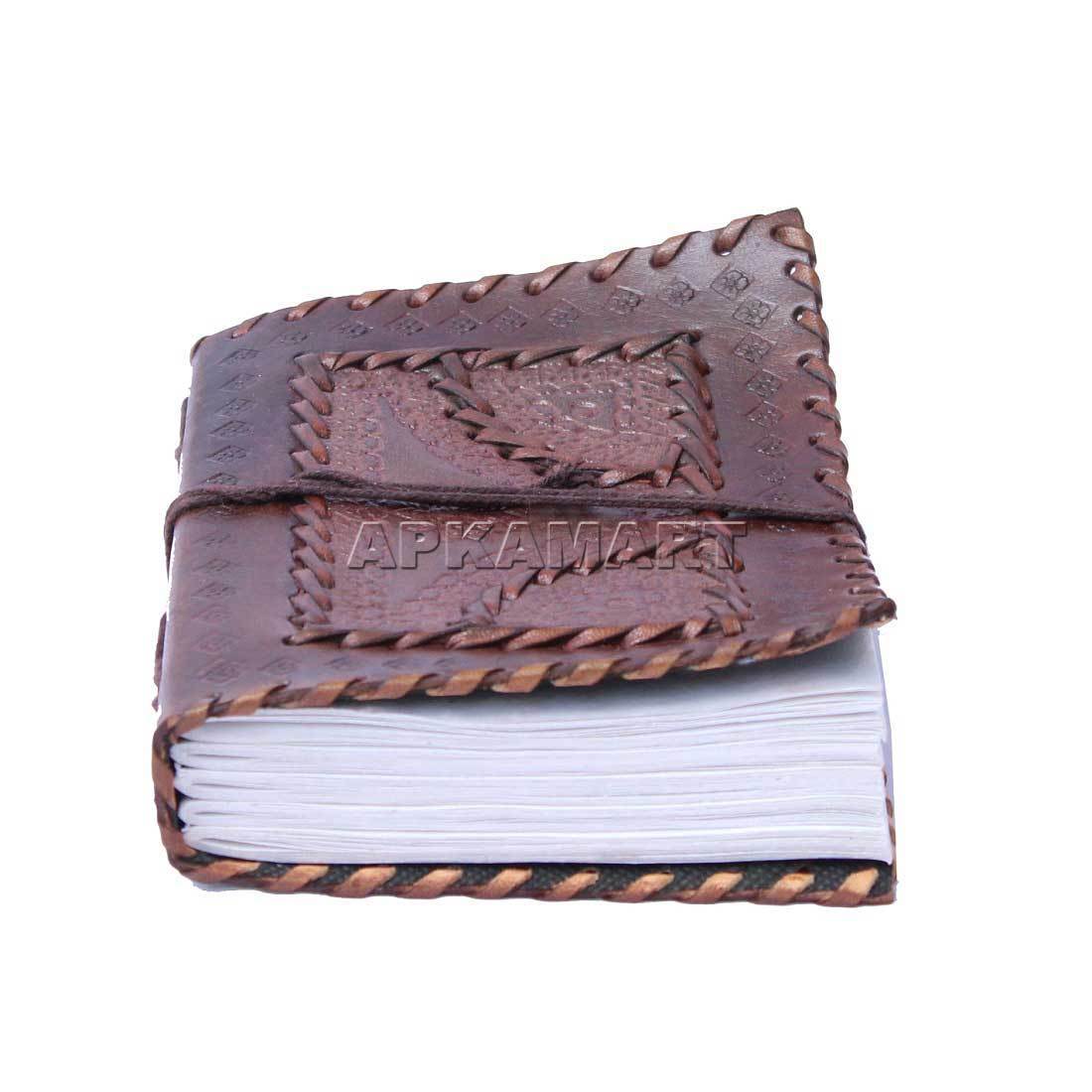 Personal Diary | Leather Journal - for Men & Women - 7 inch - ApkaMart