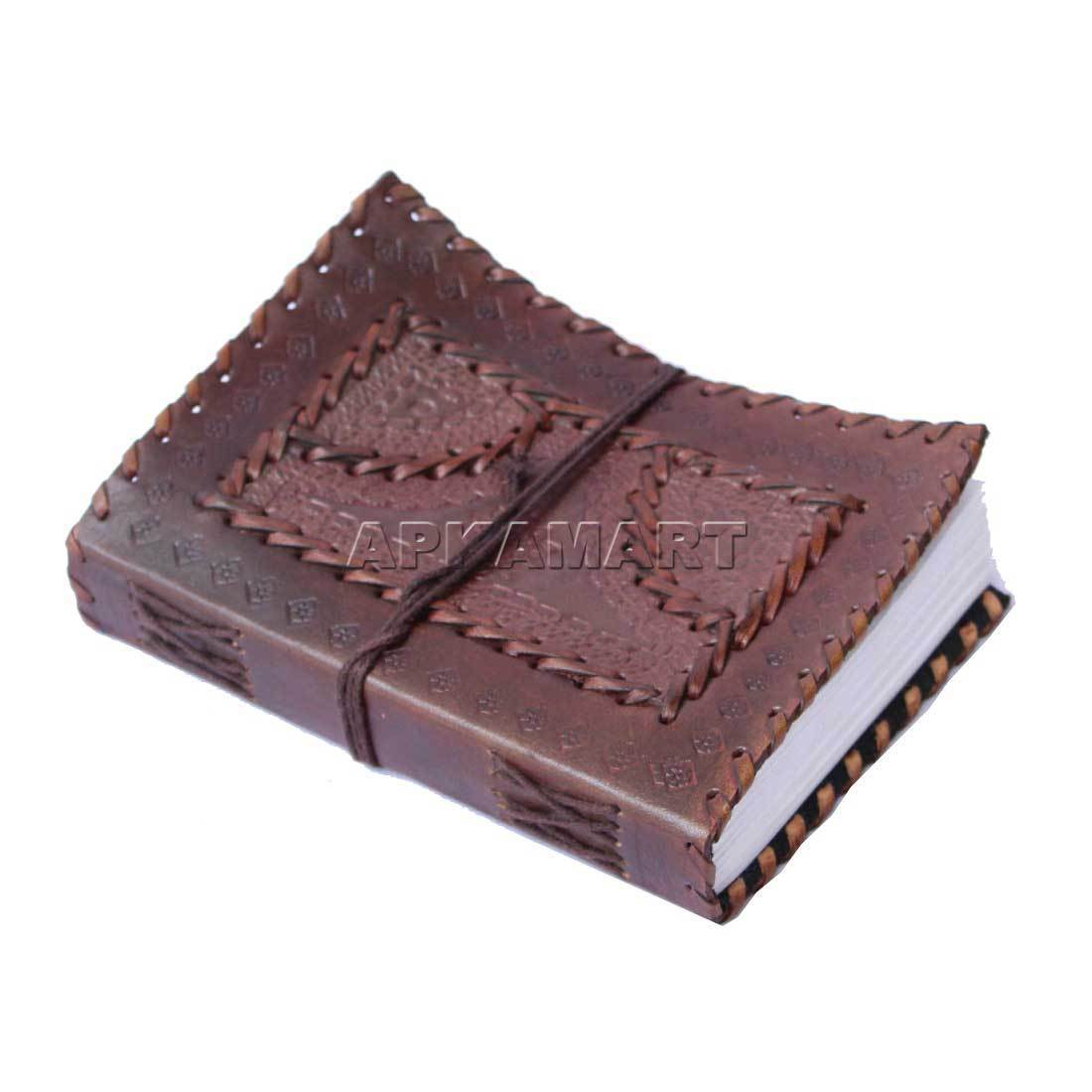 Personal Diary | Leather Journal - for Men & Women - 7 inch - ApkaMart