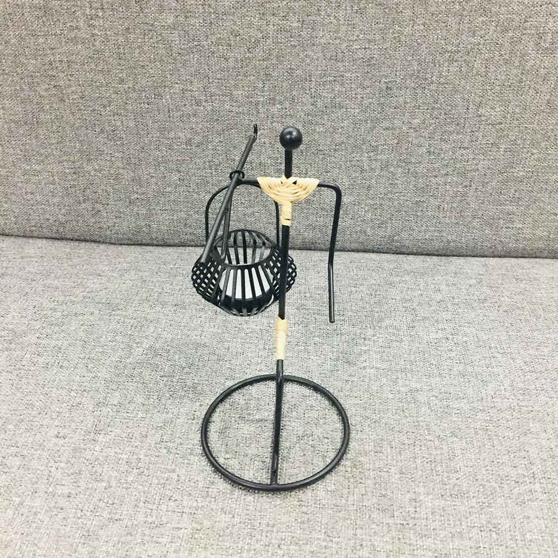 Candle Holder | Candle Stand for Dining Table | 9 Inch - ApkaMart