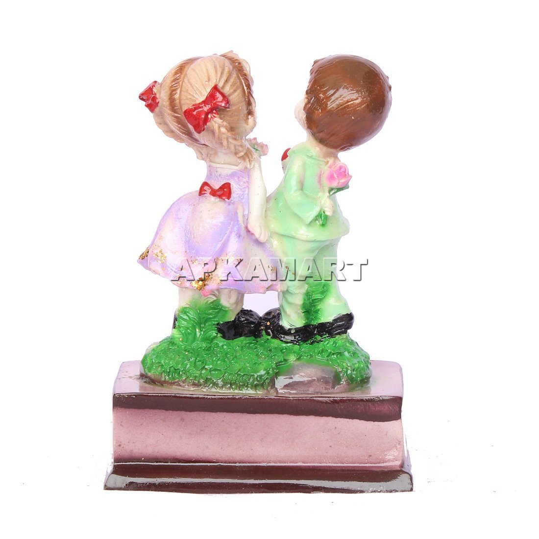 Love Couple Showpiece - For Home Decor & Valentine Day Gift  - 6 Inch - ApkaMart