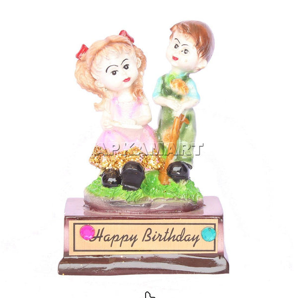 Love Couple Showpiece - For Home Decor & Birthday Gift - 6 Inch - ApkaMart