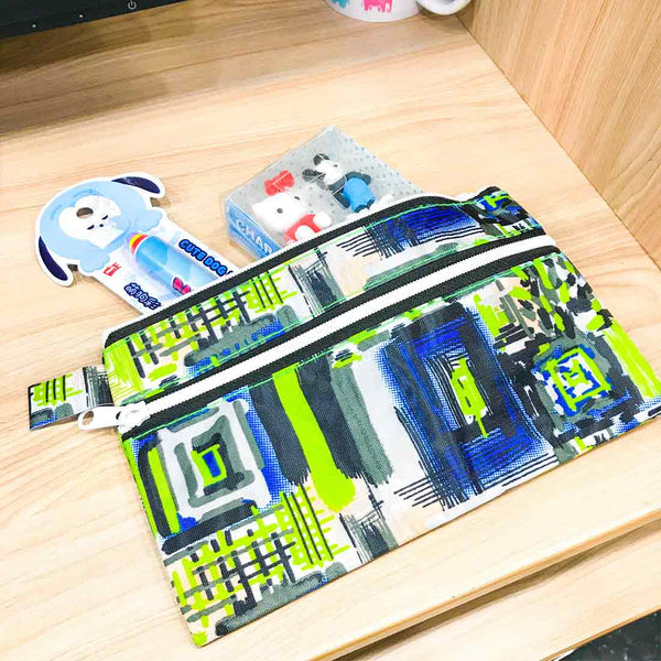 Pencil Box Pouch - Writing Kit - For Girls & Boys - ApkaMart