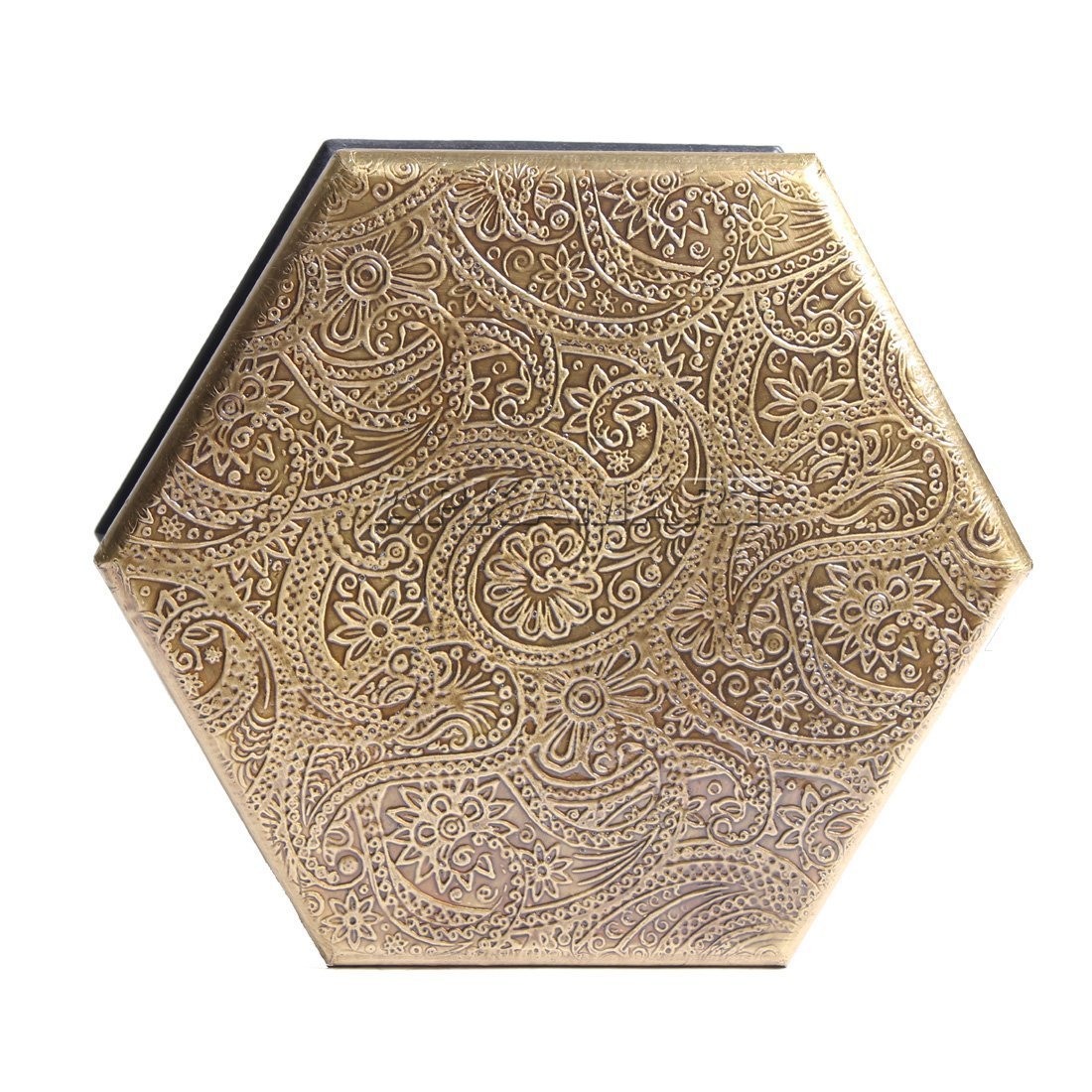 Brass Decorative Box | Jewellery Organizer for Mother's Day Gift - 8 Inch - ApkaMart