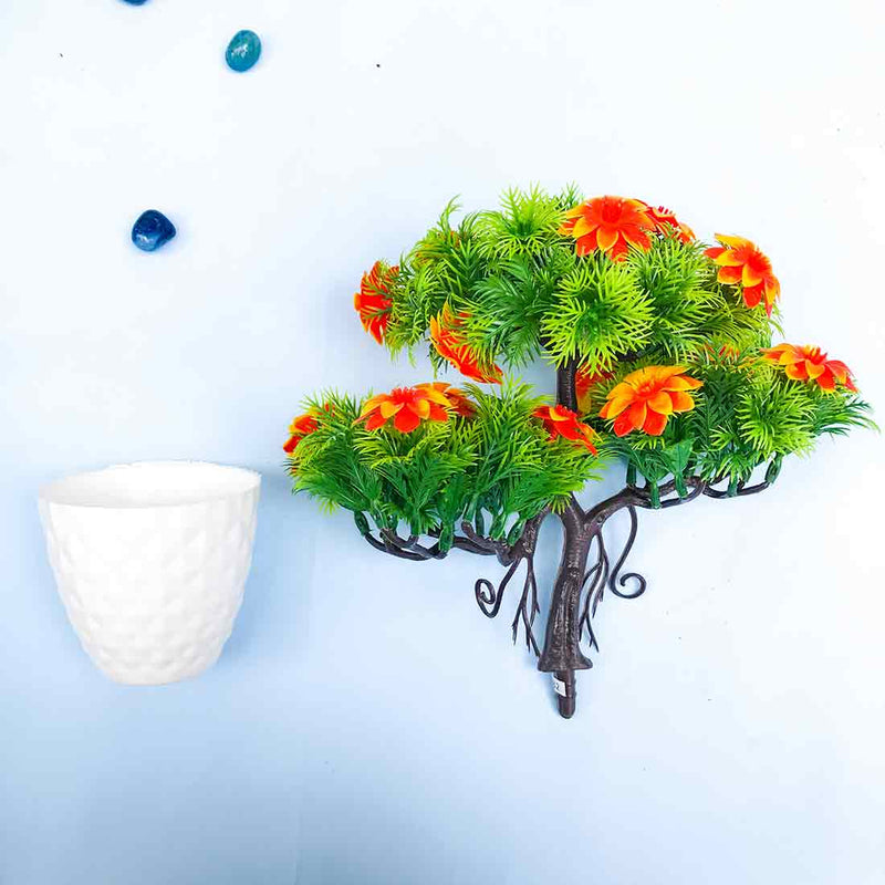 Artificial Flower Bouquet - Plastic Potted Plants - For Home Decoration - ApkaMart