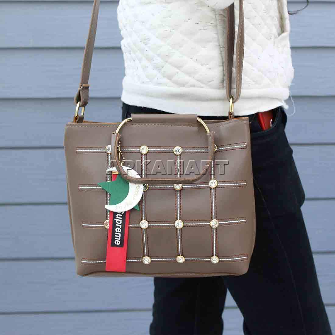 Handbags for Women - New Design Ladies Hand Purse - 10 Inch - ApkaMart