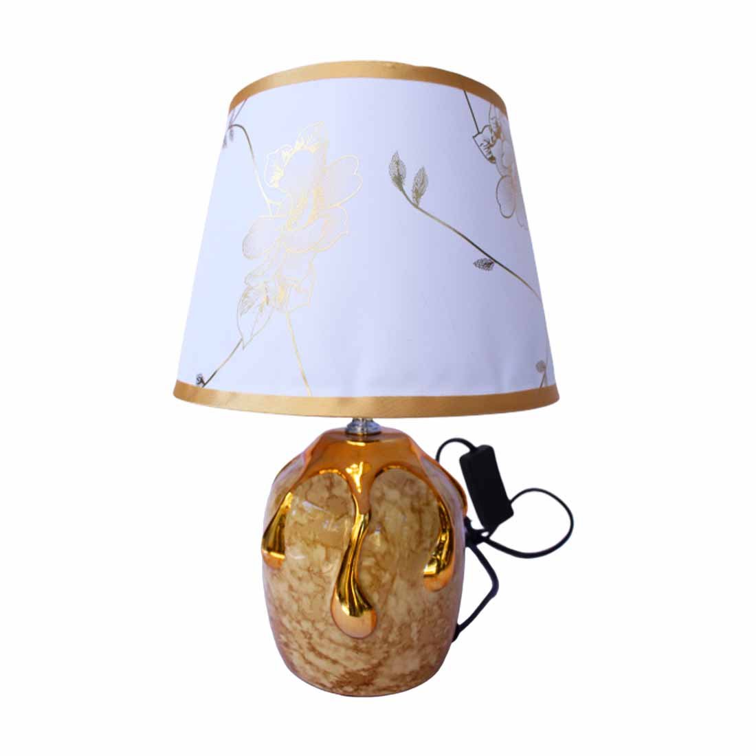 Desk Lamp | Side Table Lamp - for Living Room & Bedroom - 12 inch - ApkaMart