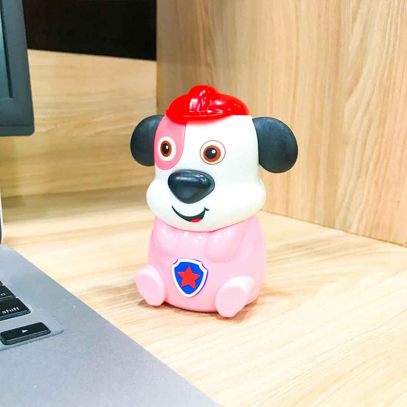 Pencil Sharpener - Dog Design - Table Sharpener Machine - For Kids ,Girls & Boys - ApkaMart