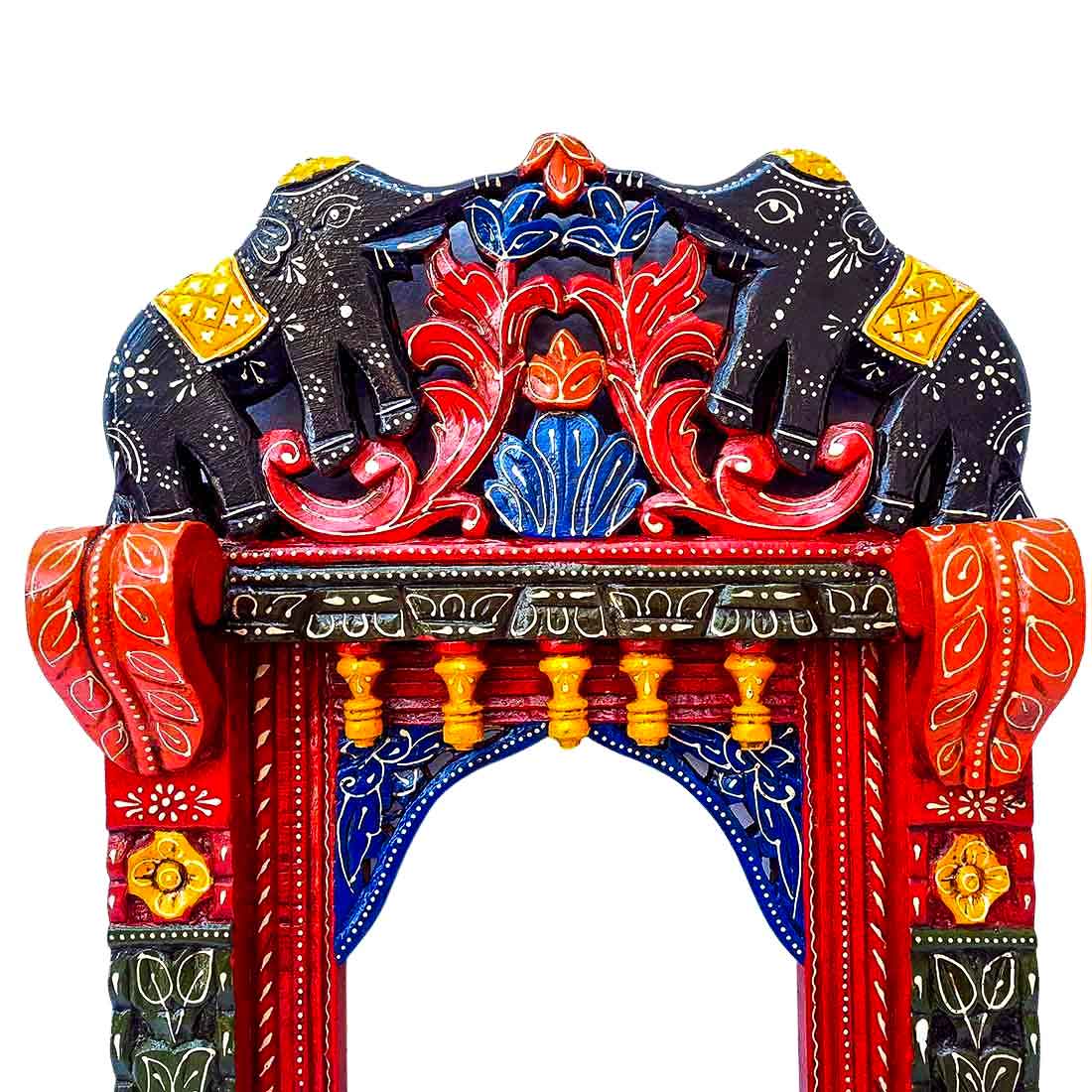 Elephant Design Jharokha - For Home Decor & Gifts - 27 Inch - ApkaMart