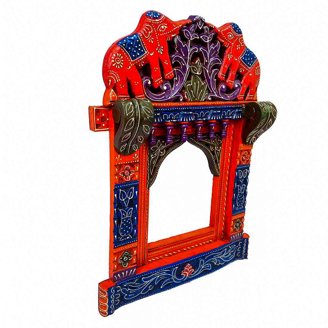 Elephant Design Jharokha -  Wall Decor - For Home Decor & Gifts -  27 Inches - ApkaMart