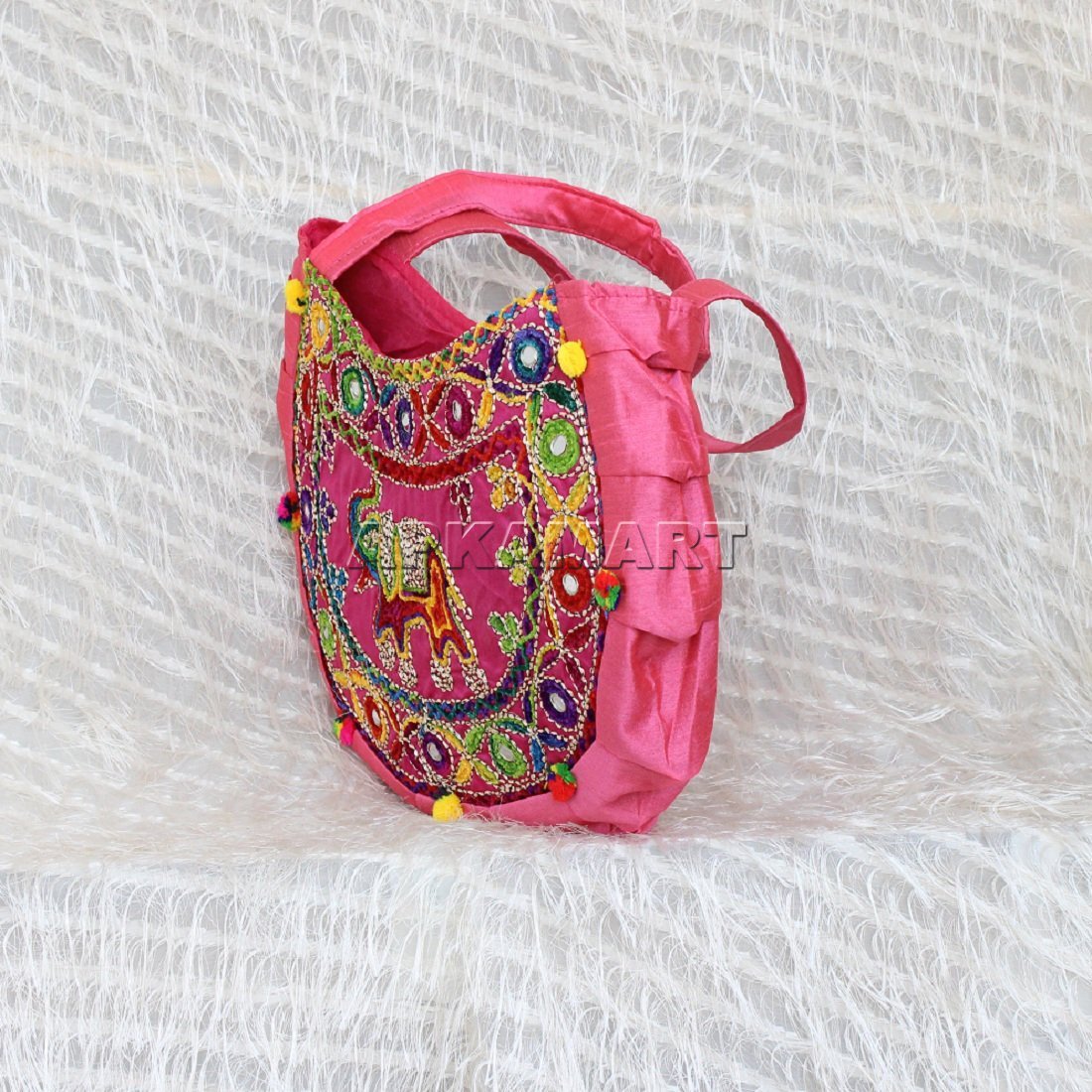 Velvet Aariwork zola bags | culturenyou | Bags, Velvet, Kutch work