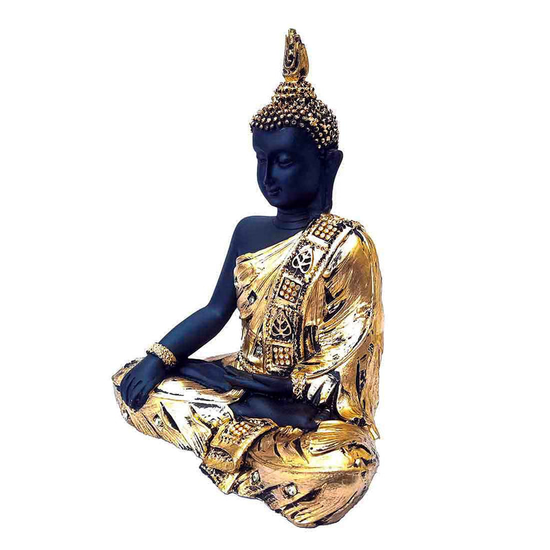 Meditating Buddha Statue - for Peace and Harmony  - 9 Inch - ApkaMart