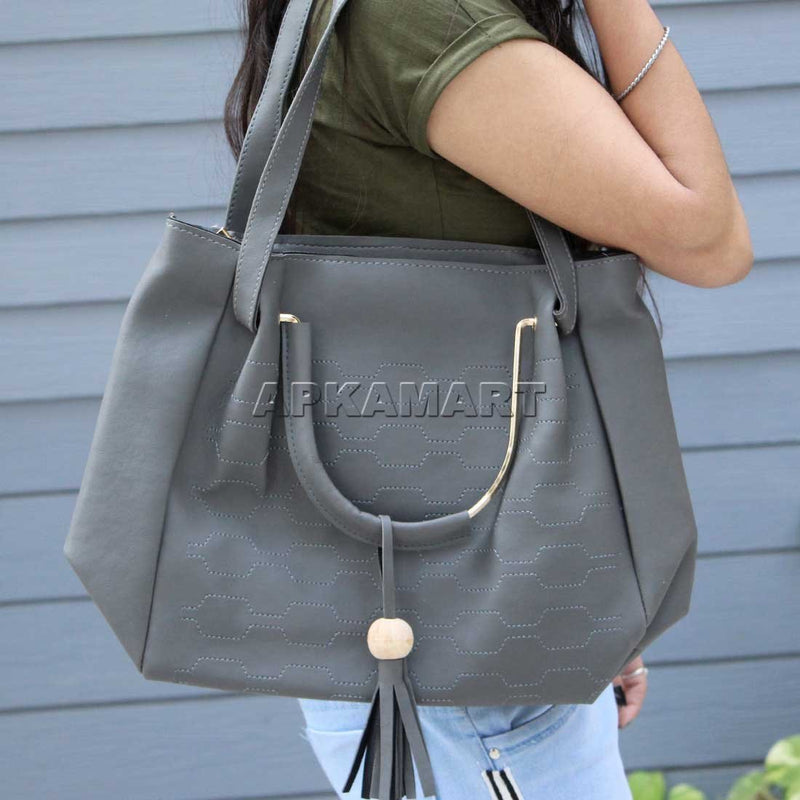 Big Shoulder Bags for Ladies - 12 Inch - ApkaMart