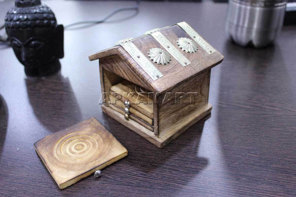 Tea Coaster - House Design - For Table Decor - ApkaMart