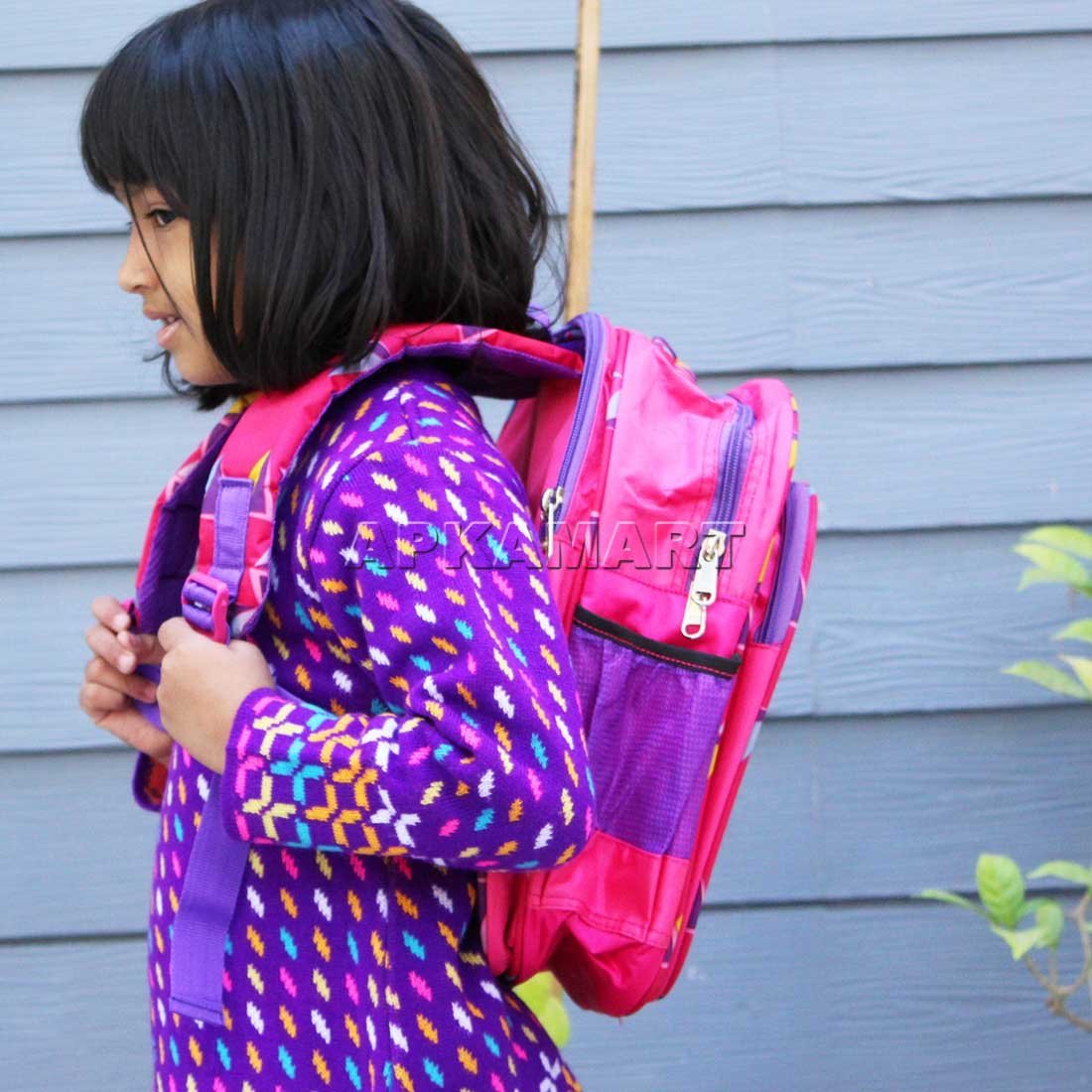School Backpacks for Girls - Cute Girl - 13 Inch - ApkaMart